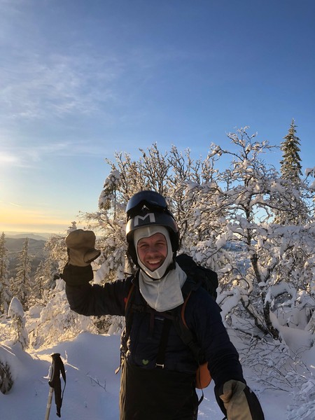 Endelig skikjøring på Gråkallen!